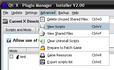 View Scripts